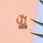 Heliophilia Silver Pendientes de Oro CKP9361